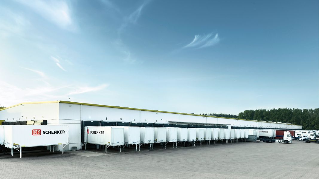 Db Schenker Investerer Trecifret Millionbeløb I 90000 M2 Grund Til Stort Logistikcenter Ved 