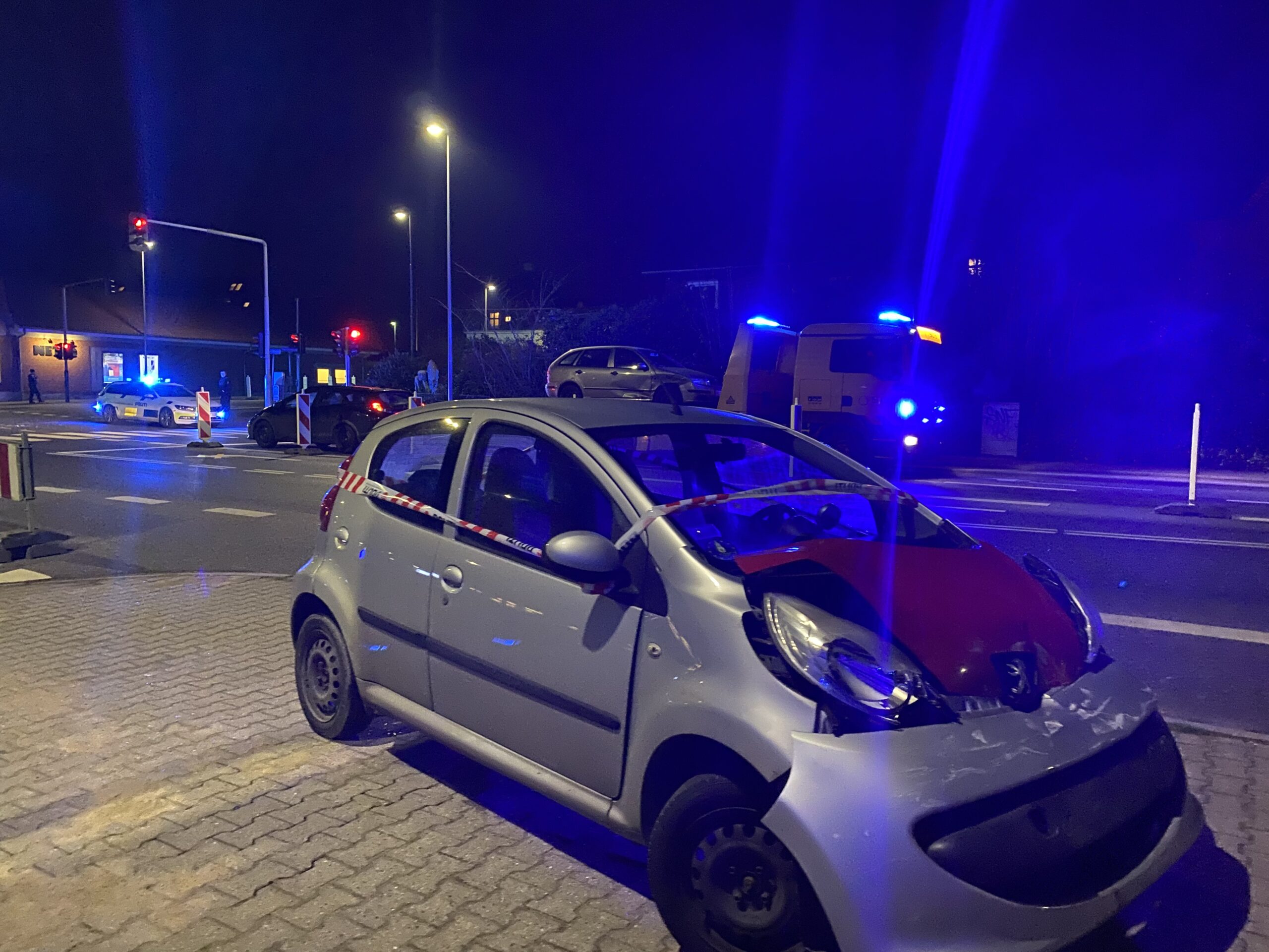 Færdselsuheld i lyskryds