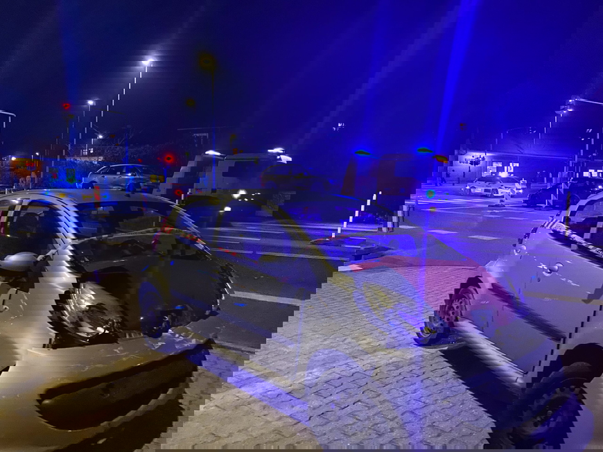 Færdselsuheld i lyskryds