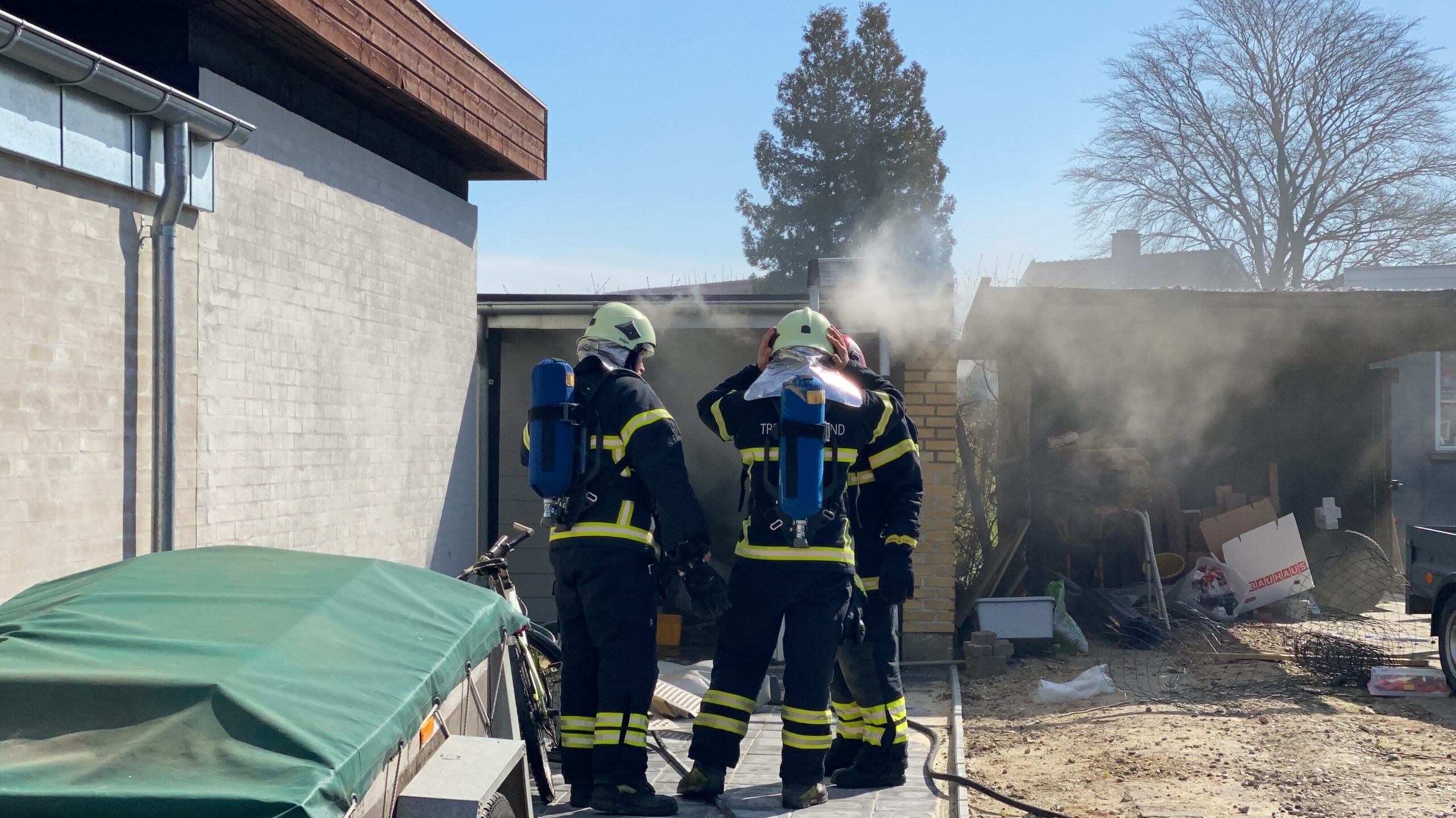 Ild i villa på Jægervej i Fredericia