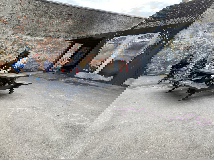 Udvalgsformand besigtiger brandtomt: Det er trist!