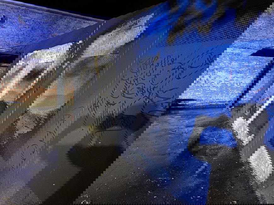 Udsattes hellested er brændt