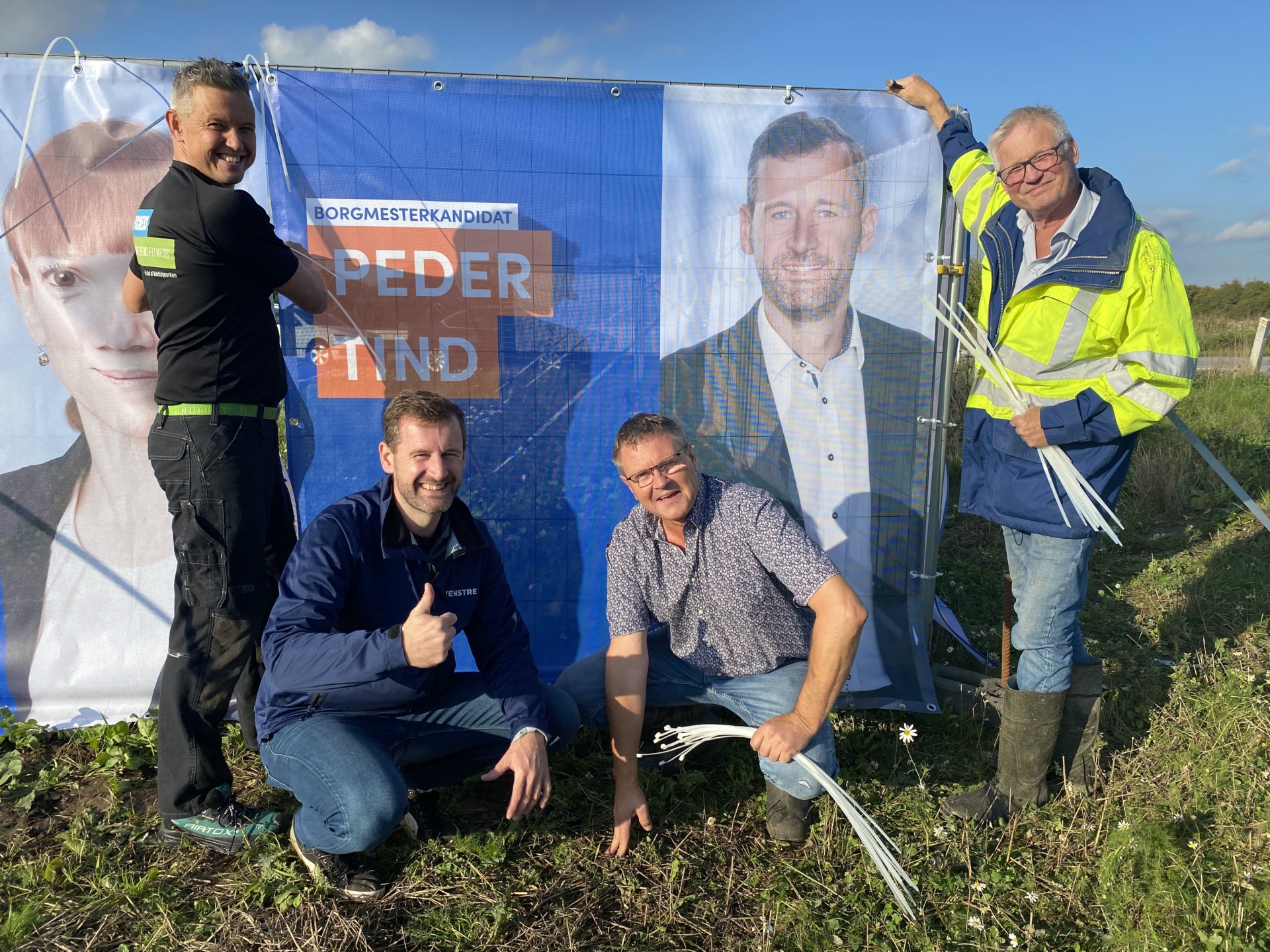 Blåt parti bliver ikke til at overse