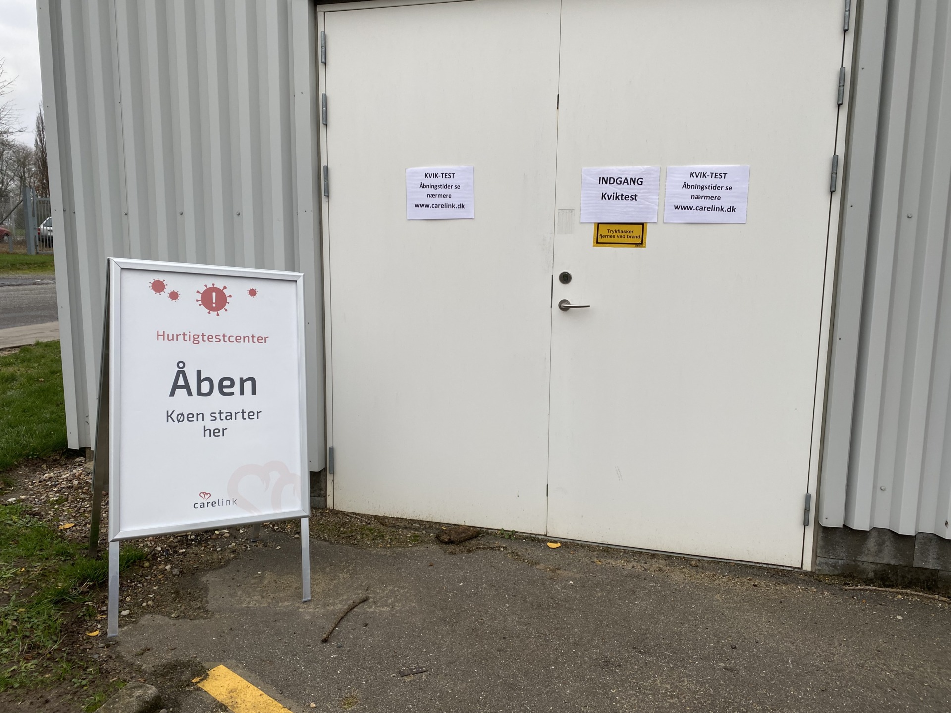 Nu åbner Carelink endnu et kvikteststed i Fredericia