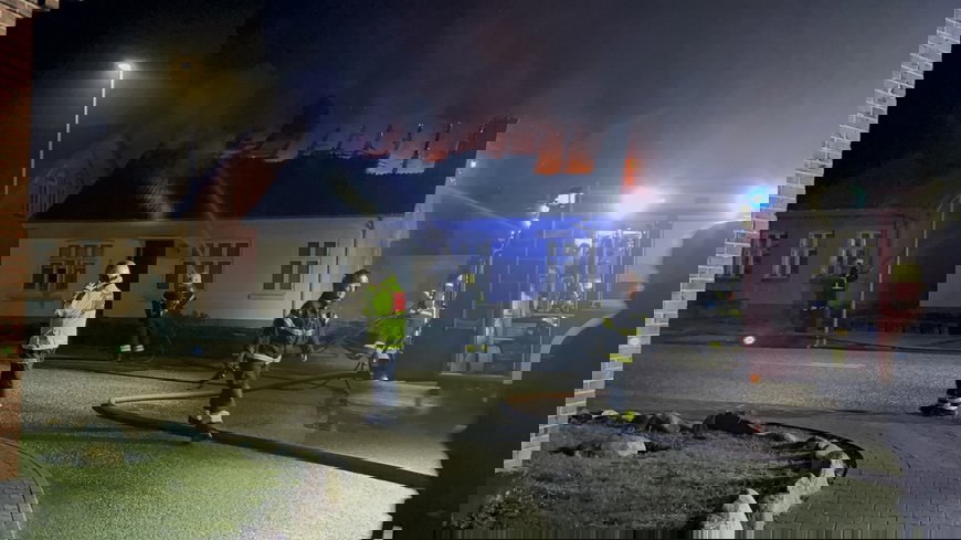 Villabrand i Taulov natten til lørdag