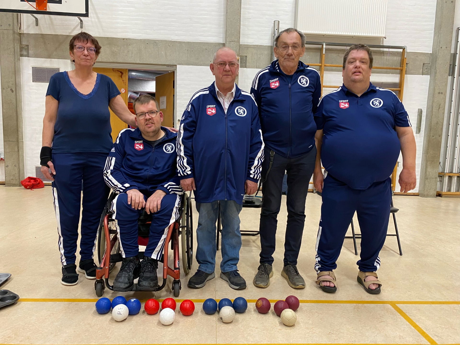 Lokale Boccia spillere gør klar til turnering i Erritsø Idrætscenter