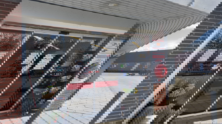 Gang i den på p-pladsen ved Dagli'Brugsen i Egeskov