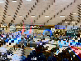 TGI Gymnastik havde ‘Gymnastikopvisning 2023’ på programmet i Bøgeskovhallen onsdag