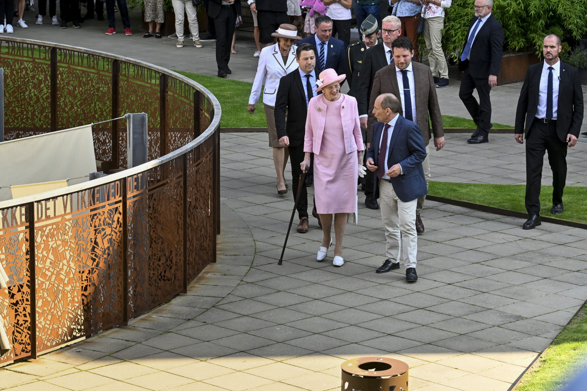 H.M. Dronningen besøgte Kanalbyen