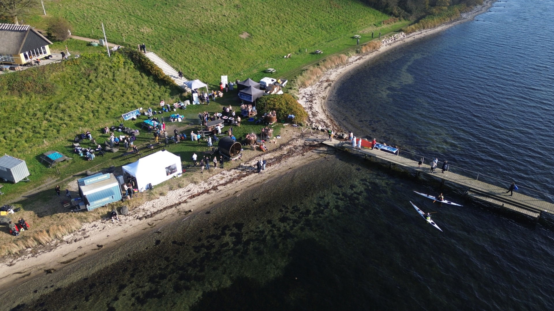 Fest på Skærbæk Strand og Strandpark samlede over 300