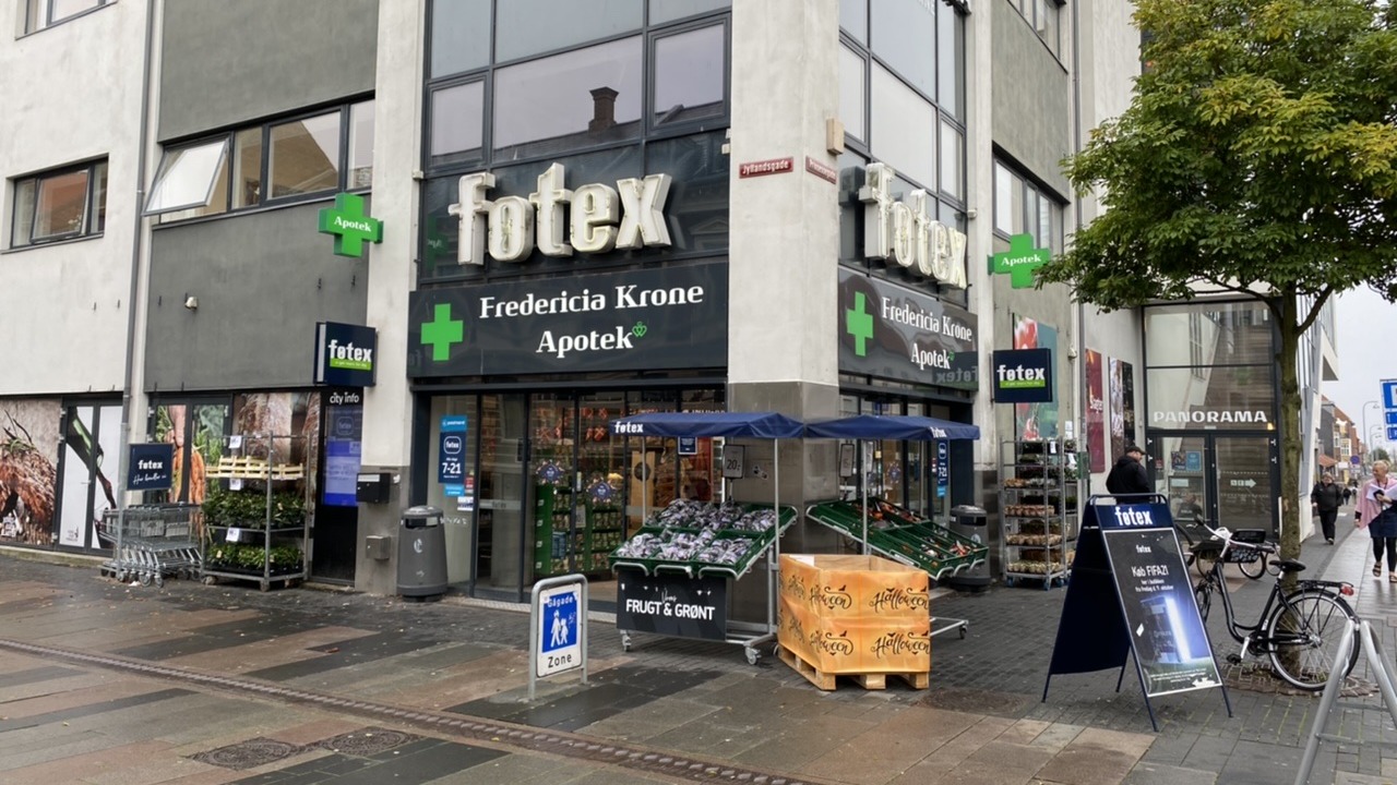 Føtex city i Fredericia bliver beredskabsbutik
